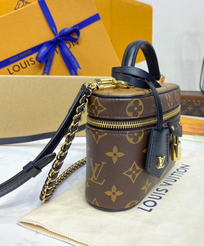 Louis Vuitton Vanity Chain Pouch M47125 Brown